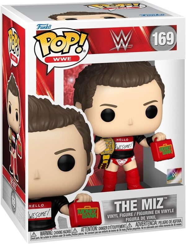 Funko POP WWE: The Miz (Anniversary) - Collectable Vinyl Figure - Gift Idea - Official Merchandise - for Kids & Adults - Sports Fans - Model Figure for Collectors and Display