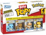 Funko Pop! Bitty: Pokemon - Squirtle. Eevee. Growlithe. and Psyduck - 0.9 Inch (2.2 Cm) Collectable - Stackable Display Shelf Included - Gift Idea - Party Bags Stocking