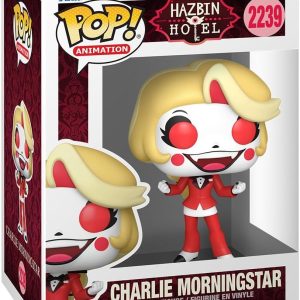 Funko Pop! Animation: Hazbin Hotel - Charlie Morningstar - 1/6 Odds for Rare Chase Variant - Collectable Vinyl Figure - Gift Idea - Official Merchandise - Toys for Kids & Adults