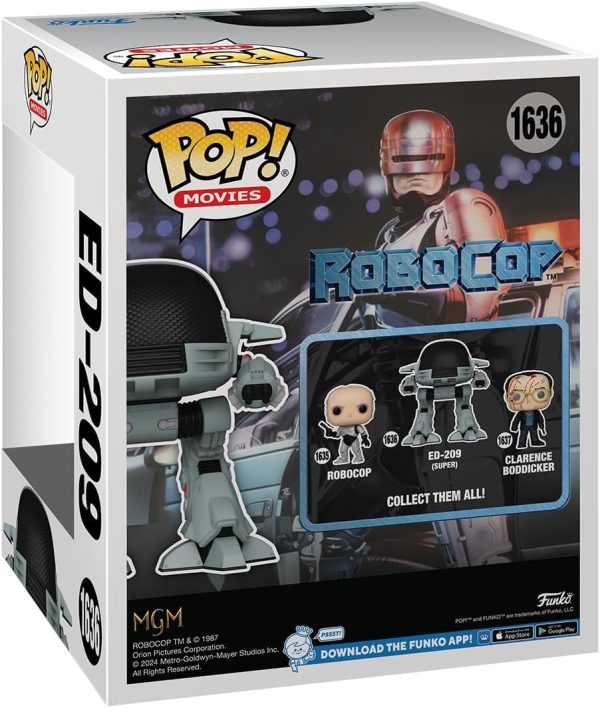 Funko POP! Super: Robocop - ED-209? - Collectable Vinyl Figure - Gift Idea - Official Merchandise - for Kids & Adults - Movies Fans - Model Figure for Collectors and Display