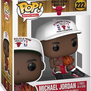 Funko Pop! NBA: Bulls - Michael Jordan - 3X in a Row - Collectable Vinyl Figure - Gift Idea - Official Merchandise - Toys for Kids & Adults - Sports Fans - Model Figure for Collectors and Display