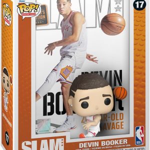 Funko POP! NBA Cover: Slam ?C Devin Booker - Collectable Vinyl Figure - Gift Idea - Official Merchandise - for Kids & Adults - Sports Fans - Model Figure for Collectors and Display