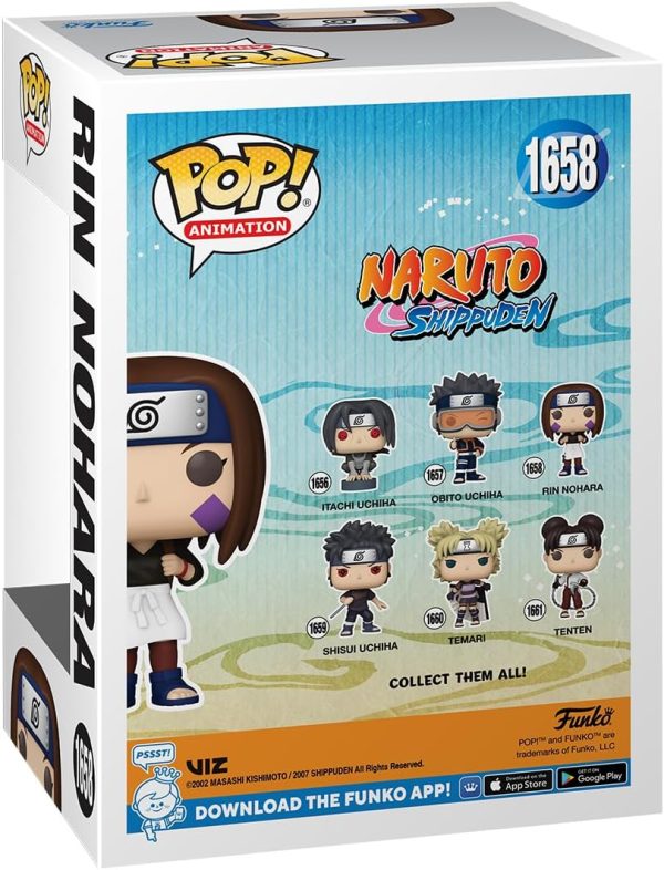 Funko POP! Animation: Naruto - Rin Nohara - Collectable Vinyl Figure - Gift Idea - Official Merchandise - for Kids & Adults - Anime Fans - Model Figure for Collectors and Display