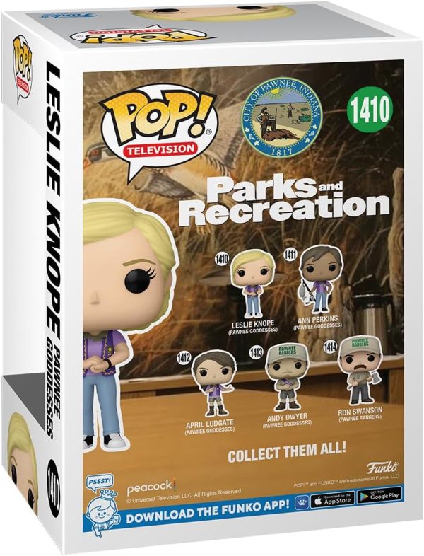 Funko POP! TV: Parks & Recreation - Leslie Knope Pawnee Goddesses Sash - Parks and Recreation - Collectable Vinyl Figure - Gift Idea - Official Merchandise - for Kids & Adults - TV Fans