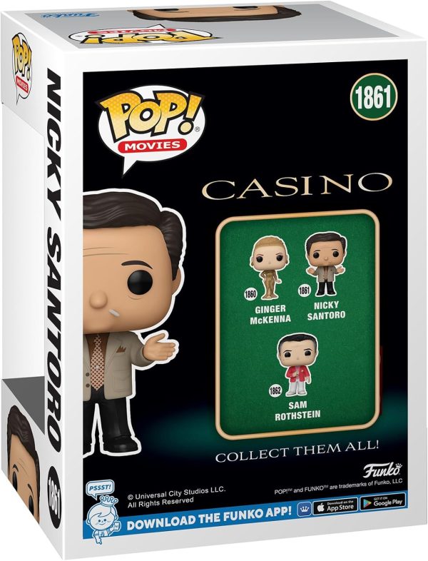 Funko POP Movies: Casino ?C Nicky Santoro - Collectable Vinyl Figure - Gift Idea - Official Merchandise - for Kids & Adults - Movies Fans - Model Figure for Collectors and Display