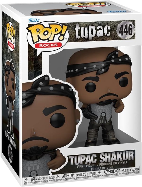 Funko Pop Rocks: Tupac Shakur - (California Love) - Collectable Vinyl Figure - Gift Idea - Official Merchandise - Toys for Kids & Adults - Music Fans - Model Figure for Collectors and Display
