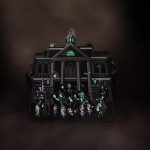 Loungefly Disney: Haunted Mansion Crossbody Purse. Amazon Exclusive