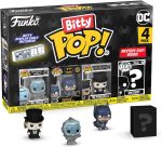Funko Bitty POP! Batman 85th - Freeze. 4-Pack and A Surprise Mystery Mini Figure - 0.9 Inch (2.2 Cm) - DC Comics Collectable - Stackable Display Shelf Included - Gift Idea - Party Bags Stocking