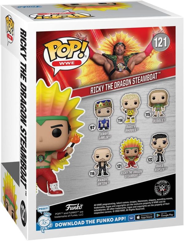 Funko POP! WWE: Ricky The Dragon Steamboat - Collectable Vinyl Figure - Gift Idea - Official Merchandise - for Kids & Adults - Sports Fans - Model Figure for Collectors and Display