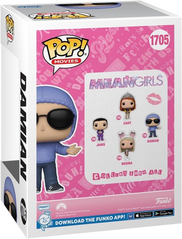 Funko POP Movies: Mean Girls ?C Damien - Collectable Vinyl Figure - Gift Idea - Official Merchandise - for Kids & Adults - Movies Fans - Model Figure for Collectors and Display