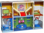 Funko Pop! Bitty Boxes: X-Men - The X-Mansion Playset - Wolverine and Professor X - Collectable Display Case with Interior Scene and Storage - Gift Idea