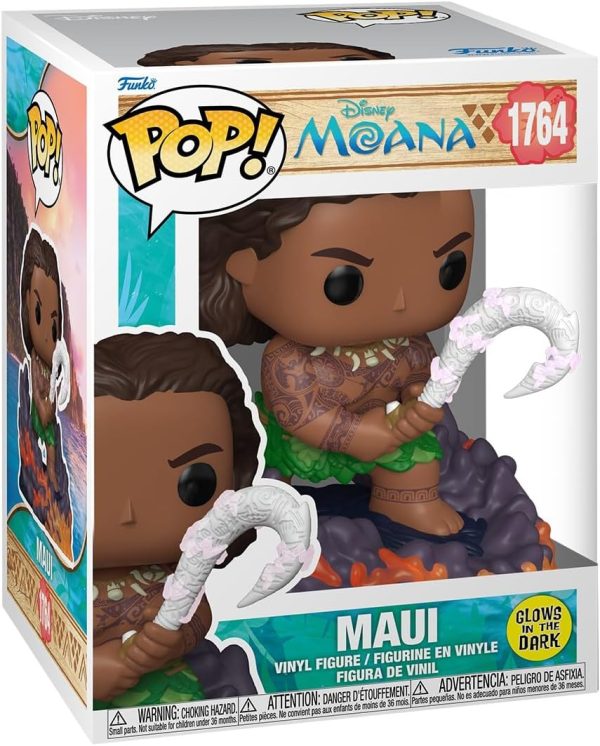 Funko Pop! Premium: Moana - Maui - Collectable Vinyl Figure - Gift Idea - Official Merchandise - Toys for Kids & Adults - Cartoon Fans - Model Figure for Collectors and Display