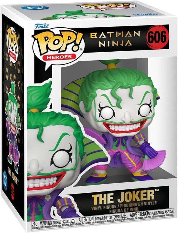 Funko Pop! Heroes: Batman Ninja - The Joker - Collectable Vinyl Figure - Gift Idea - Official Merchandise - Toys for Kids & Adults - DC Comics Fans - Model Figure for Collectors and Display