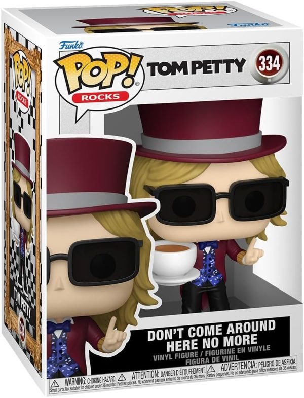 Funko Pop! Rocks: Tom Petty - Don't Come Around Here No More - Collectable Vinyl Figure - Gift Idea - Official Merchandise - Toys for Kids & Adults - Music Fans - Figure for Collectors and Display