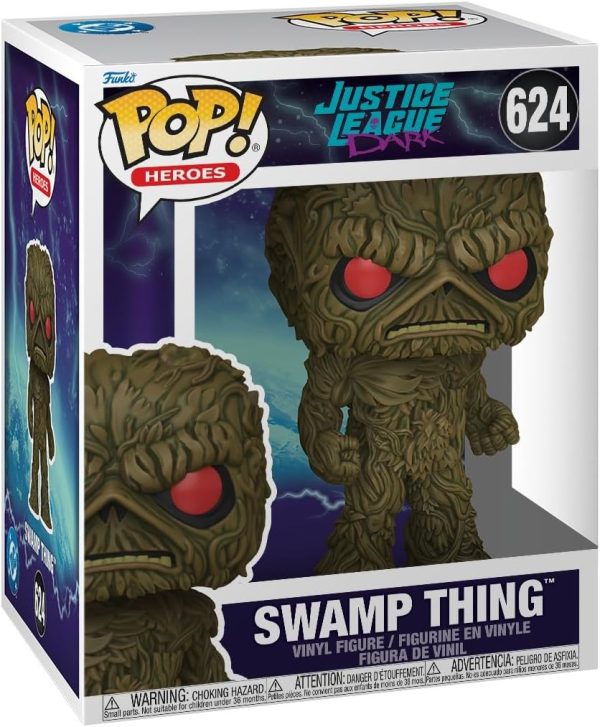 Funko Pop! Super: Justice League Dark - Swamp Thing - DC Comics - Collectable Vinyl Figure - Gift Idea - Official Merchandise - Toys for Kids & Adults - Superheroes Fans - for Collectors and Display