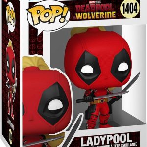 Funko POP Marvel: Deadpool & Wolverine - Ladypool - Deadpool 3 - Collectable Vinyl Figure - Gift Idea - Official Merchandise - for Kids & Adults - Movies Fans - Model Figure for Collectors