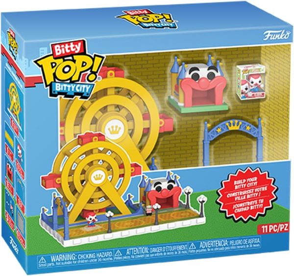 Funko Pop! Bitty City Set: Amusement Park - Gift Idea IP - Mini Vinyl Display - Toys for Kids & Adults