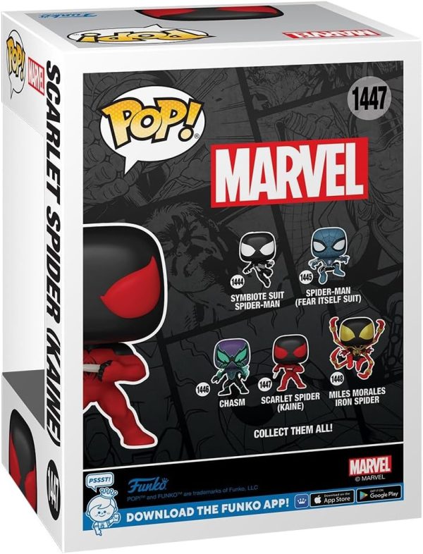 Funko POP Marvel: Spider-Man Comics - Kaine Parker - Marvel Comics - Collectable Vinyl Figure - Gift Idea - Official Merchandise - for Kids & Adults - Comic Books Fans - Model Figure for Collectors