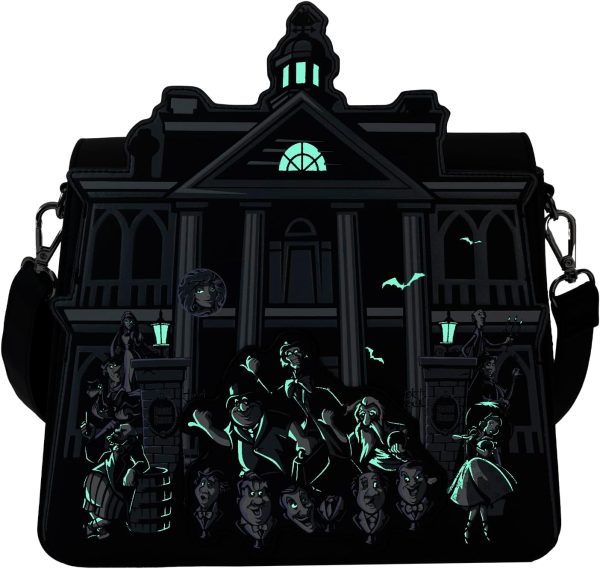 Loungefly Disney: Haunted Mansion Crossbody Purse. Amazon Exclusive