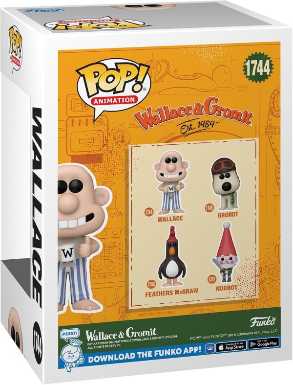 Funko Pop! Movies: Wallace & Gromit - Wallace (in Pajamas)