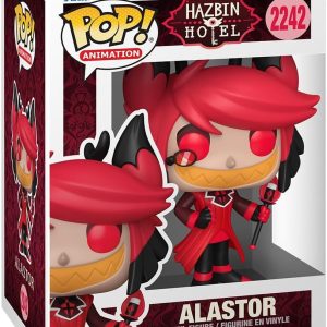 Funko Pop! Animation: Hazbin Hotel - Alastor - 1/6 Odds for Rare Chase Variant - Collectable Vinyl Figure - Gift Idea - Official Merchandise - Toys for Kids & Adults - Animation Fans