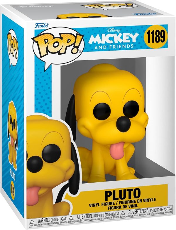 Funko POP! Disney: Classics - Pluto - Collectable Vinyl Figure - Gift Idea - Official Merchandise - for Kids & Adults - Movies Fans - Model Figure for Collectors and Display