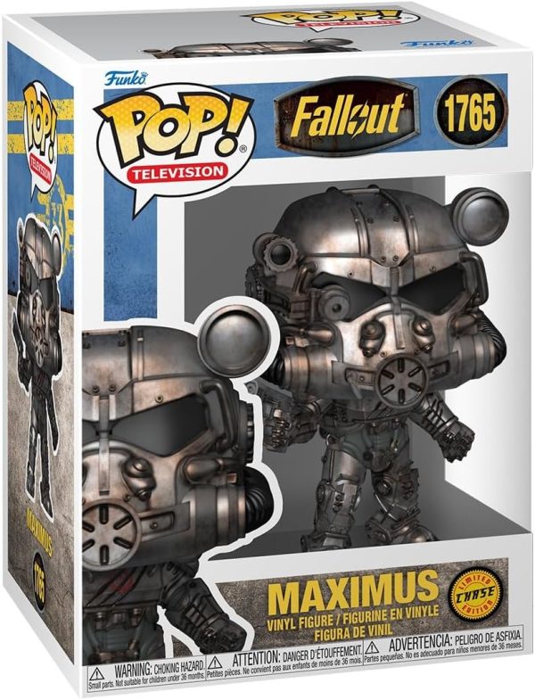 Funko Pop! TV: Fallout - Maximus - 1/6 Odds for Rare Chase Variant - Collectable Vinyl Figure - Gift Idea - Official Merchandise - Toys for Kids & Adults - TV Fans - Model Figure for Collectors