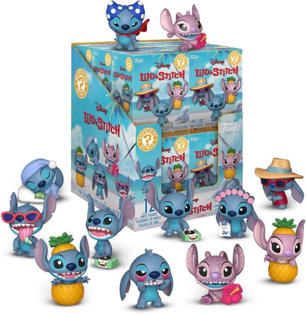 Funko Mystery Mini: Stitch - Single Item per Purchase - Collectable Vinyl Figure - Gift Idea - Official Merchandise - Toys for Kids & Adults - Disney Fans - Mini Figure for Collectors and Display