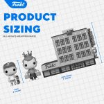 Funko Pop! Bitty Town: Care Bears - Care-a-Lot Castle Castle - Bedtime Bear - 0.9 Inch and 2 Inch (5.1 Cm) - Cartoon Collectable - Gift Idea - Toys for Kids & Adults