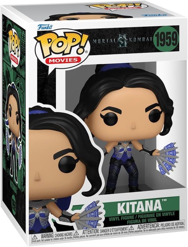 Funko Pop! Movies: Mortal Kombat 2 - Kitana - Collectable Vinyl Figure - Gift Idea - Official Merchandise - Toys for Kids & Adults - Video Games Fans - Model Figure for Collectors