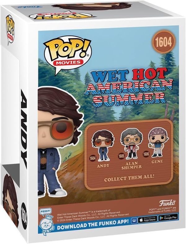 Funko POP Movies: Wet Hot American Summer - Andy - Collectable Vinyl Figure - Gift Idea - Official Merchandise - for Kids & Adults - Movies Fans - Model Figure for Collectors and Display
