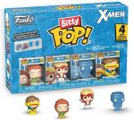 Funko Pop! Bitty: X-Men - Jean Grey. Angel. Iceman. and Cyclops - 0.9 Inch (2.2 Cm) - Anime Collectable - Gift Idea - Stackable Display Shelf Included