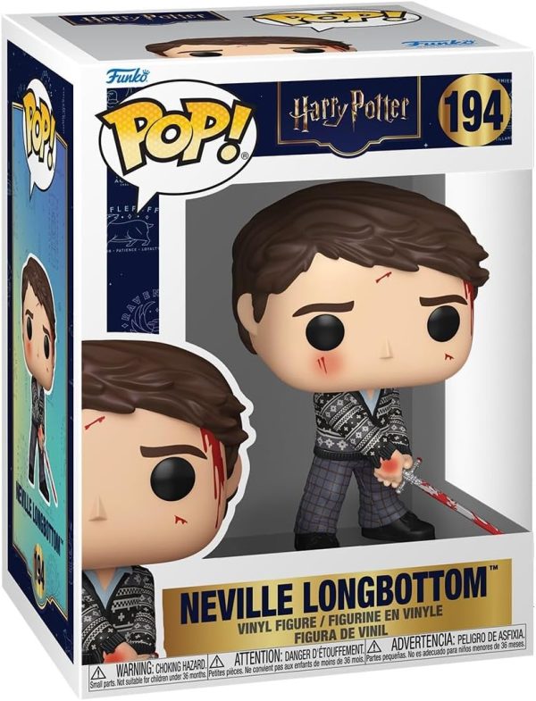 Funko Pop! Movies: Harry Potter and The Deathly Hallows: Pt 2 - Neville Longbottom - Collectable Vinyl Figure - Gift Idea - Official Merchandise - Toys for Kids & Adults - Harry Potter Fans