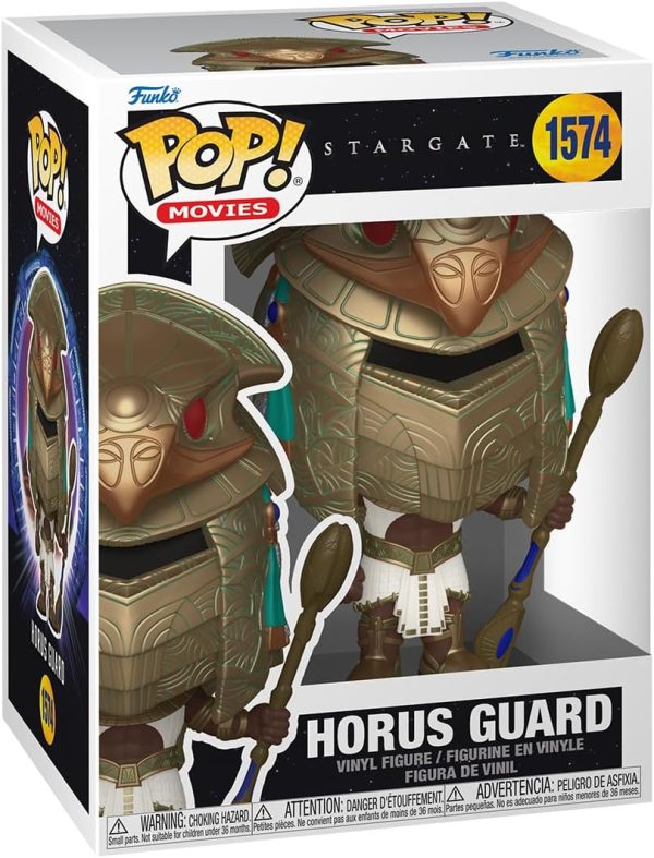 Funko POP! Movies: Stargate ?C Horus Soldier Guard - (Metallic) - Collectable Vinyl Figure - Gift Idea - Official Merchandise - for Kids & Adults - Movies Fans - Model Figure for Collectors and Display