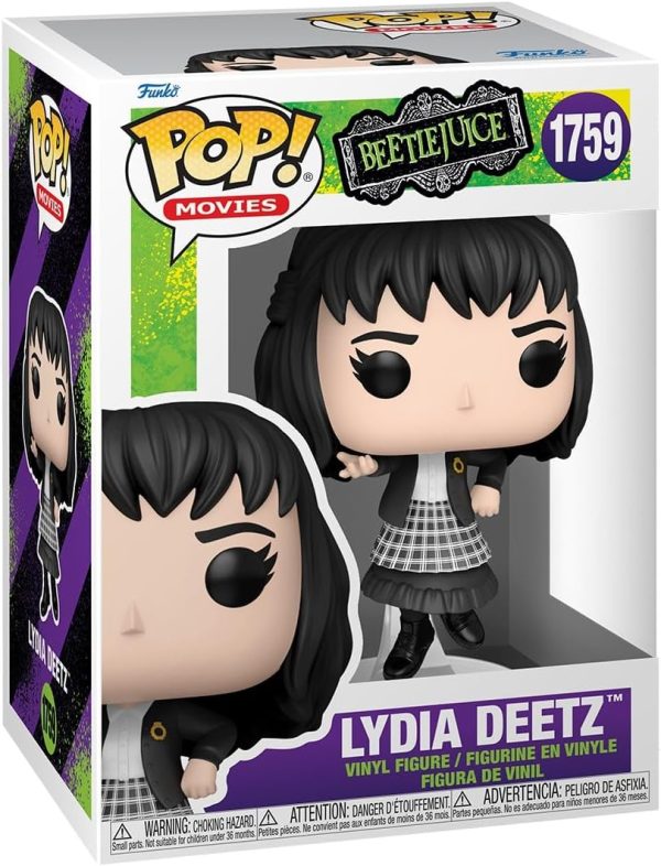 Funko Pop Movies: Beetlejuice - Lydia Deetz - Collectable Vinyl Figure - Gift Idea - Official Merchandise - Toys for Kids & Adults - Comedy Fans - Model Figure for Collectors and Display