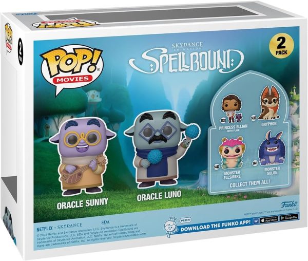 Funko POP Movies: Spellbound - Oracle Sunny & Oracle Luno. 2-Pack - Collectable Vinyl Figure - Gift Idea - Official Merchandise - for Kids & Adults - Movies Fans