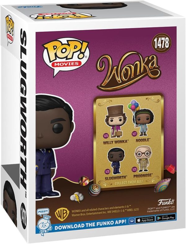 Funko POP! Movies: Wonka - Slugworth - Willy Wonka - Collectable Vinyl Figure - Gift Idea - Official Merchandise - for Kids & Adults - Movies Fans - Model Figure for Collectors and Display