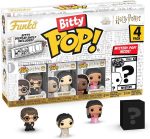 Funko Bitty POP! Harry Potter Goblet of Fire. 4-Pack - Harry. Cho. Parvati. and a Surprise Mystery Mini Figure - 0.9 Inch (2.2 Cm) - Harry Potter Collectable - Stackable Display Shelf Included