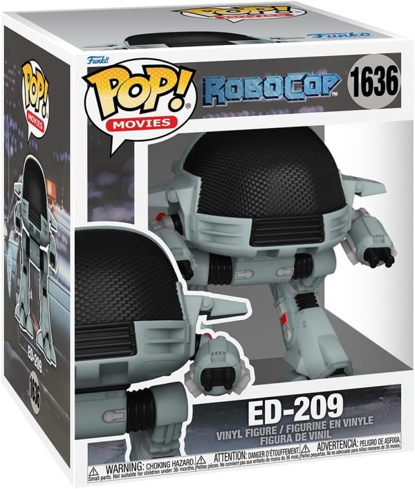 Funko POP! Super: Robocop - ED-209? - Collectable Vinyl Figure - Gift Idea - Official Merchandise - for Kids & Adults - Movies Fans - Model Figure for Collectors and Display