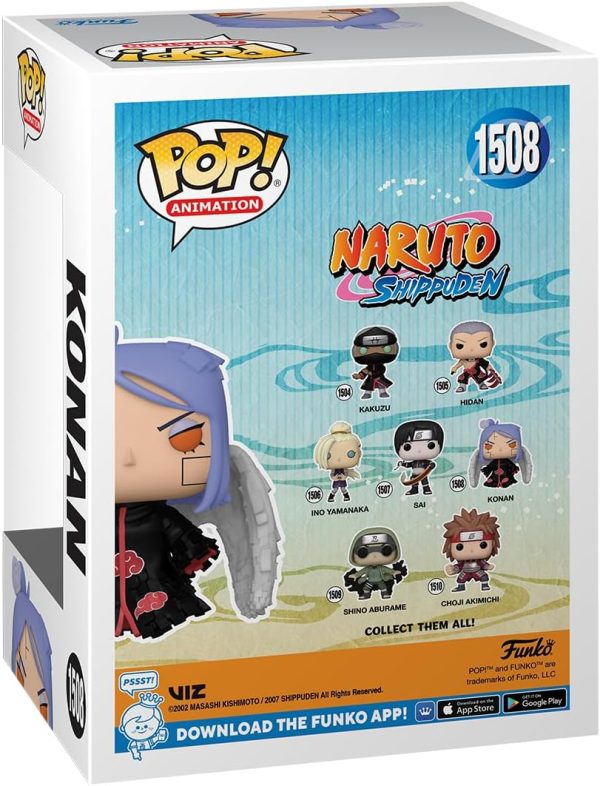 Funko POP! Animation: Naruto - Konan - Collectable Vinyl Figure - Gift Idea - Official Merchandise - for Kids & Adults - Anime Fans - Model Figure for Collectors and Display