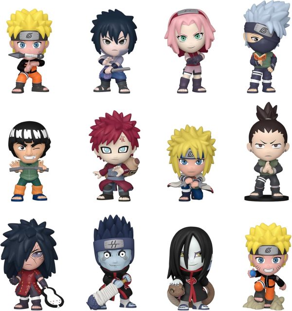 Funko Mystery Mini - Naruto - 1 of 12 to Collect - Styles Vary - Collectable Vinyl Figure - Gift Idea - Official Merchandise - for Kids & Adults - Anime Fans - Mini Figure for Collectors and Display
