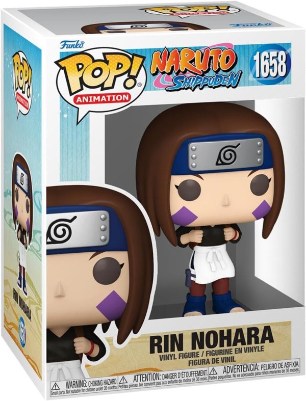 Funko POP! Animation: Naruto - Rin Nohara - Collectable Vinyl Figure - Gift Idea - Official Merchandise - for Kids & Adults - Anime Fans - Model Figure for Collectors and Display