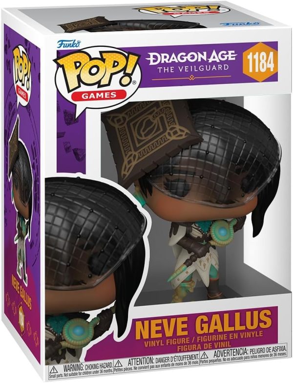 Funko Pop! Games: Dragon Age: The Veilguard - Neve Gallus - Collectable Vinyl Figure - Gift Idea - Official Merchandise - Toys for Kids & Adults - Video Games Fans - Figure for Collectors and Display