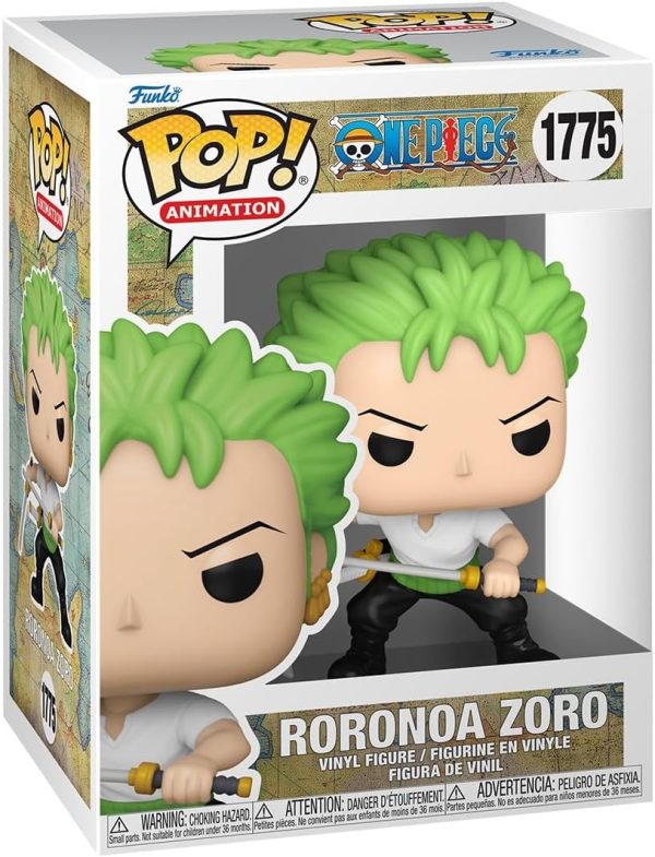 Funko POP Animation: One Piece - Roronoa Zoro - 1/6 Odds for Rare Chase Variant - Collectable Vinyl Figure - Gift Idea - Official Merchandise - for Kids & Adults - Anime Fans