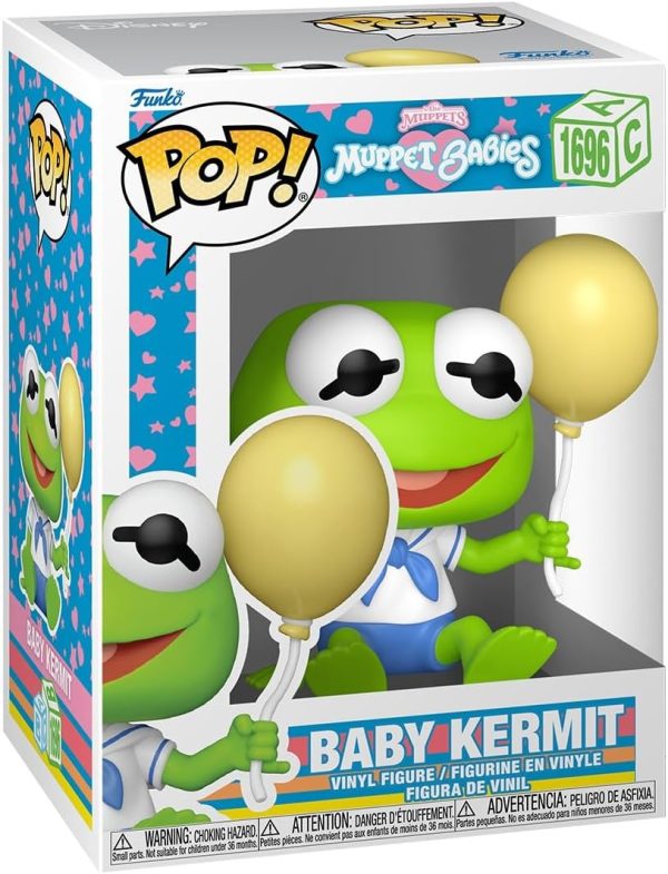 Funko Pop! Disney: Muppet Babies - Baby Kermit The Frog? - Collectable Vinyl Figure - Gift Idea - Official Merchandise - Toys for Kids & Adults - TV Fans - Model Figure for Collectors and Display