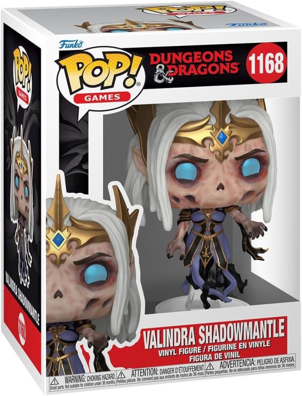 Funko Pop! Games: D&D - Valindra Shadowmantle - Collectable Vinyl Figure - Gift Idea - Official Merchandise - Toys for Kids & Adults - Video Games Fans - Model Figure for Collectors