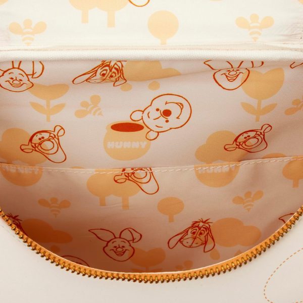 Loungefly Disney: Winnie The Pooh Flap Mini-Backpack. Amazon Exclusive