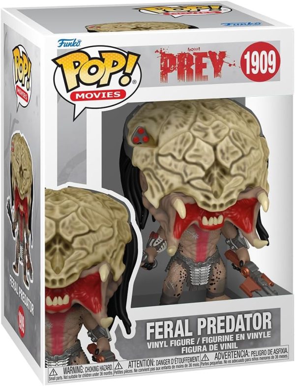 Funko Pop! Movies: Prey - Feral Predator - Collectable Vinyl Figure - Gift Idea - Official Merchandise - Toys for Kids & Adults - Model Figure for Collectors and Display