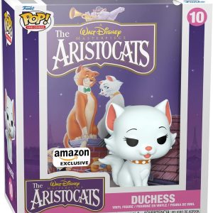 Funko Pop VHS Cover: Disney - Duchess - The Aristocats - Amazon Exclusive - Collectable Vinyl Figure - Gift Idea - Official Merchandise - Toys for Kids & Adults - Owned IP Fans