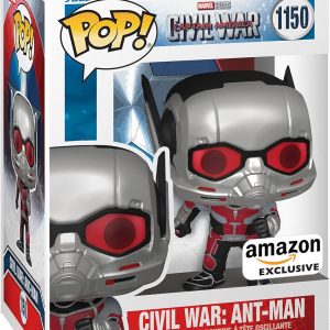 Funko Pop Marvel: Captain America: Civil War Build A Scene - Ant-Man Figure 8 of 12 - Amazon Exclusive - Collectable Vinyl Figure - Gift Idea - Official Merchandise - Toys for Kids & Adults